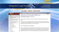 Desktop Screenshot of integrativelegal.com